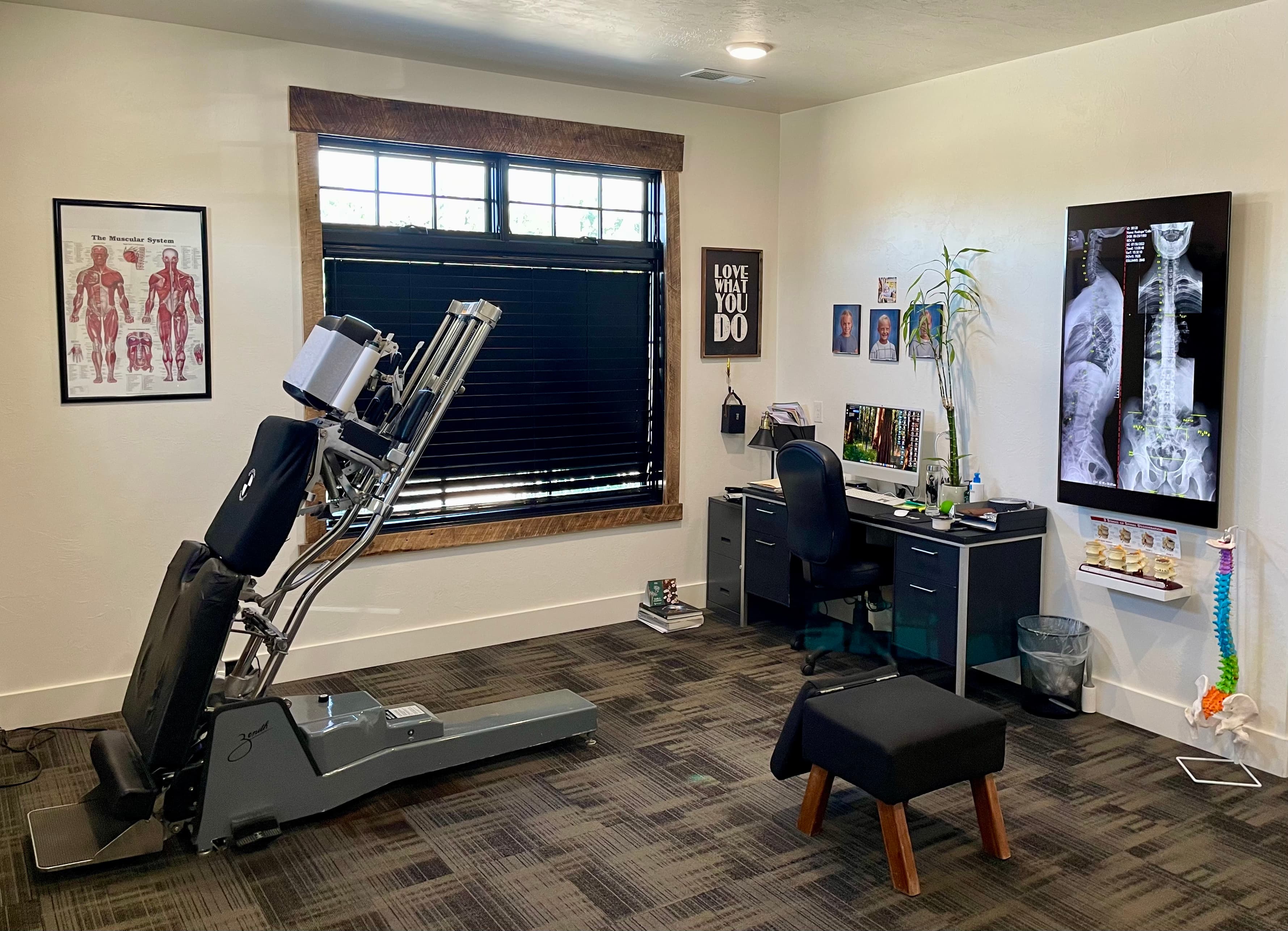 Reception and office at the Wyoming Clinic of Integrated Health