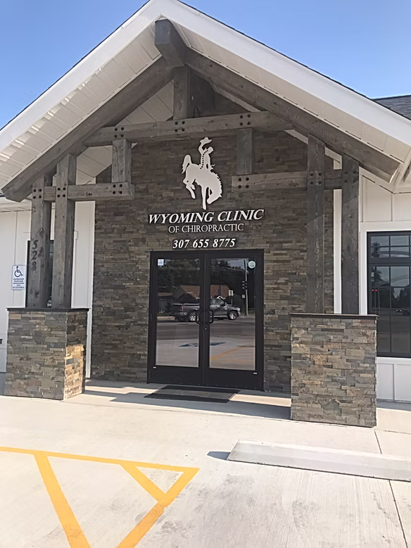 Front door of the Wyoming Clinic of Integrated Health